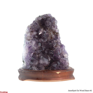 Amethyst On Wood Base #6    from The Rock Space