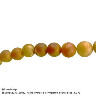 Druzy Agate Bead Bracelet