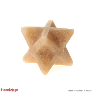 Peach Moonstone Merkaba tiny - 1/2" to 1"    from The Rock Space