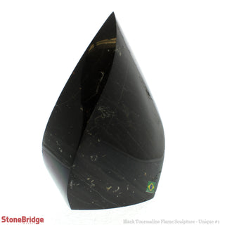 Black Tourmaline Flame Sculpture U#1    from Stonebridge Imports