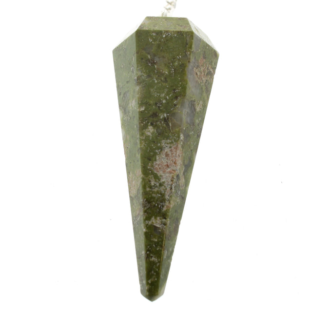 Unakite Pendulum 6 Facets & Bead from The Rock Space