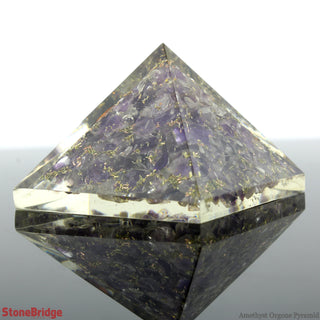 Amethyst Orgone Pyramid - Small    from Stonebridge Imports