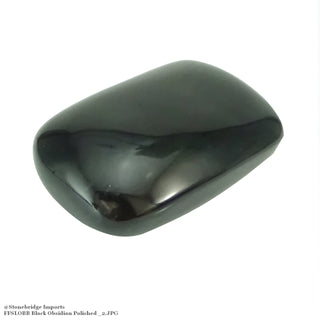 Obsidian Black Palm Stones    from The Rock Space