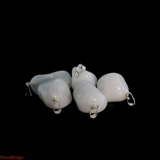 White Quartz Tumbled Pendants - 5 Pack    from The Rock Space