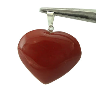 Red Jasper Heart Pendant    from The Rock Space