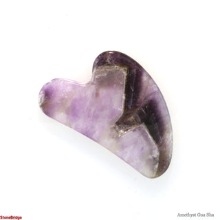 Amethyst Chevron Gua Sha Board Facial Tools    from The Rock Space