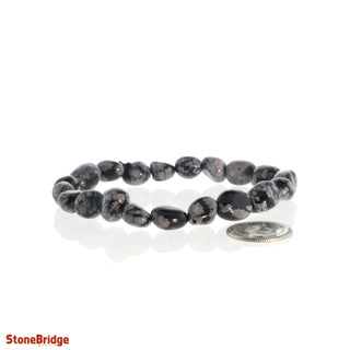 Snowflake Obsidian Tumbled Bracelets from The Rock Space