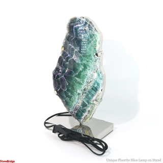 Fluorite Slice Lamp on Stand U#1    from The Rock Space