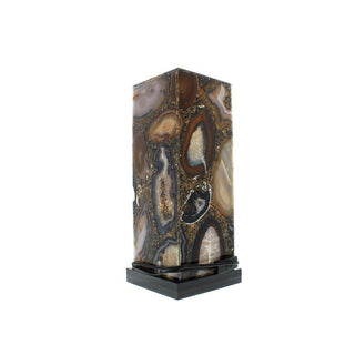 Agate Slice Tower Lamp U#5 - 40cm    from The Rock Space