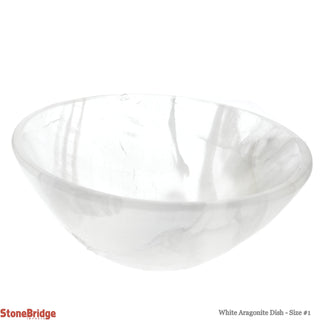 White Aragonite Dish #1    from The Rock Space