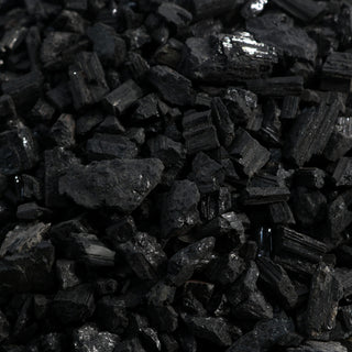 Black Tourmaline Crushed Chips - Extra Coarse    from The Rock Space