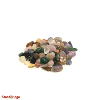 Mixed Tumbled Stones (CONTAINS DYED AGATE)    from Stonebridge Imports