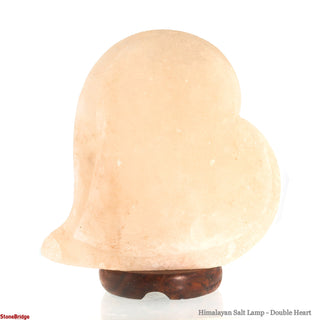 Himalayan Salt Lamp - Double Heart    from The Rock Space