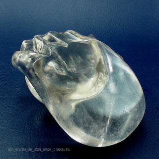 Clear Quartz Carving Hand & Sphere U#4    from The Rock Space