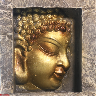 Buddha Square Back Flow Incense Burner    from The Rock Space