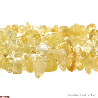 Citrine Chip Strands - 5mm to 8mm    from The Rock Space