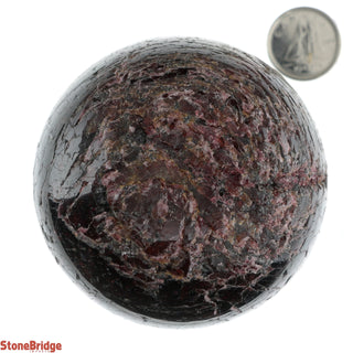 Garnet Sphere - Medium #1 - 2 3/4"    from The Rock Space