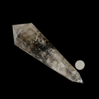 Smoky Quartz Vogel Wand U#3 - 6 3/4"