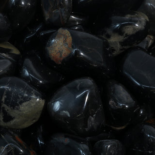 Black Onyx Tumbled Stones - Brazil from The Rock Space