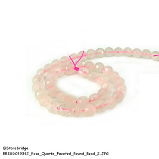 Rose Quartz Bead Strand
