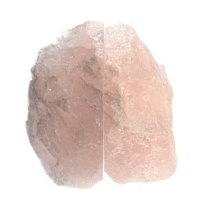 Rose Quartz Bookend U#1 - 5 1/2"    from The Rock Space