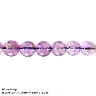 Light Amethyst Bead Strand