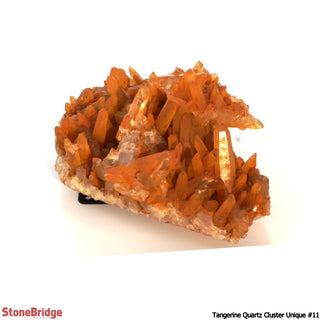 Tangerine Quartz Cluster U#11 - 7 1/4"    from The Rock Space