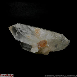 Clear Quartz Manifestation Cluster U#3 - 5 1/2"    from The Rock Space