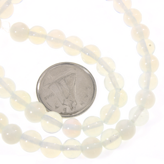 Opalite - Round Strand 15" - 6mm    from Stonebridge Imports