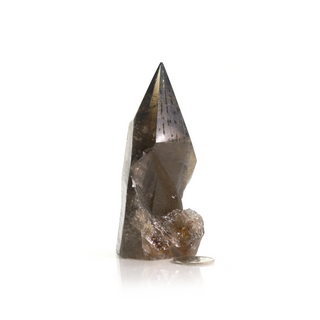 Smoky Quartz Cut Base, Polished Point Tower #2    from The Rock Space