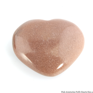 Pink Aventurine Heart #4 - 1 3/4" to 2 3/4" from The Rock Space