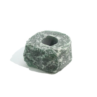 Green Aventurine Rough Candle Holders    from The Rock Space