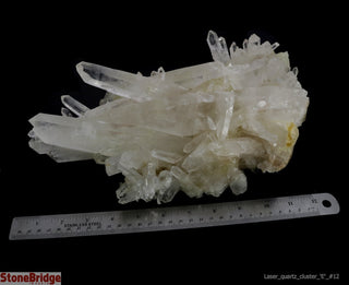 Laser Quartz Cluster U#12 - 13 1/2"    from The Rock Space