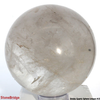 Smoky Quartz Sphere U#15 - 5"    from The Rock Space