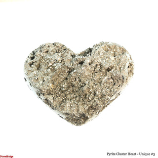 Pyrite Cluster Heart U#3 - 4"    from The Rock Space