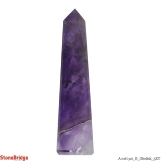 Amethyst Obelisk E #5 E Tall 4 1/2" to 7"    from The Rock Space