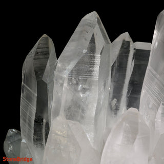 Lemurian Quartz Cluster U#1 - Super Clear - 35lb - 13" from The Rock Space