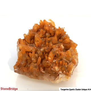 Tangerine Quartz Cluster U#14 - 7 3/4"    from The Rock Space