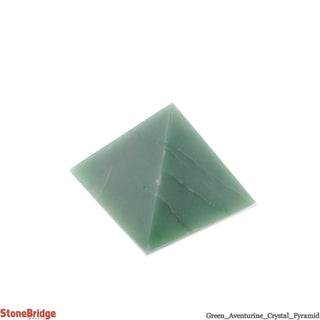 Green Aventurine Pyramid #4 - 2" to 2 1/4" Wide    from The Rock Space