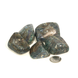 Kyanite Green Tumbled Stones    from The Rock Space