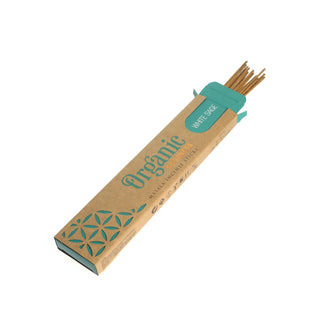 White Sage Incense Sticks Organic Goodness - 10 Sticks   from The Rock Space