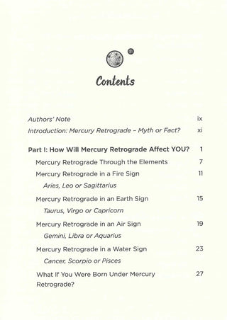 The Mercury Retrograde - BOOK from The Rock Space