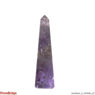 Amethyst Obelisk A #4 Tall 2 3/4" to 4 1/4"    from The Rock Space