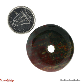 Bloodstone Donut Pendant    from The Rock Space