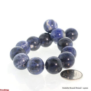 Sodalite Round Strand - 14mm    from The Rock Space