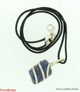 Sodalite Tumbled Wrapped Necklaces    from The Rock Space