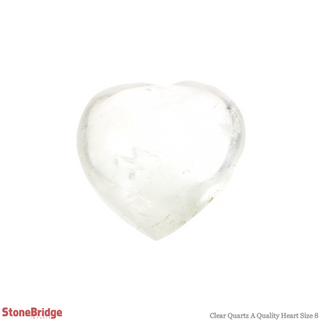 Clear Quartz A Heart #8    from The Rock Space