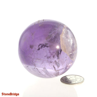 Amethyst E Sphere - Extra Small #2 - 1 3/4"    from The Rock Space