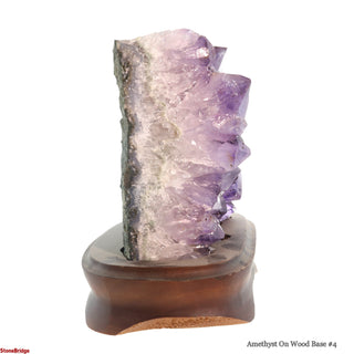 Amethyst On Wood Base #4    from The Rock Space