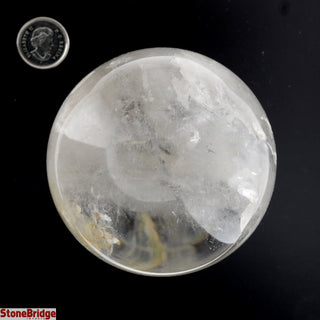 Clear Quartz A Sphere - Medium #1 - 2 3/4"    from The Rock Space